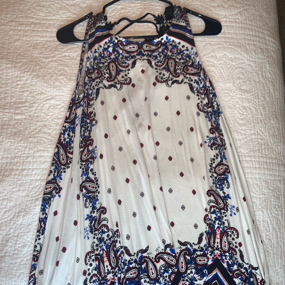 Red white and blue dress